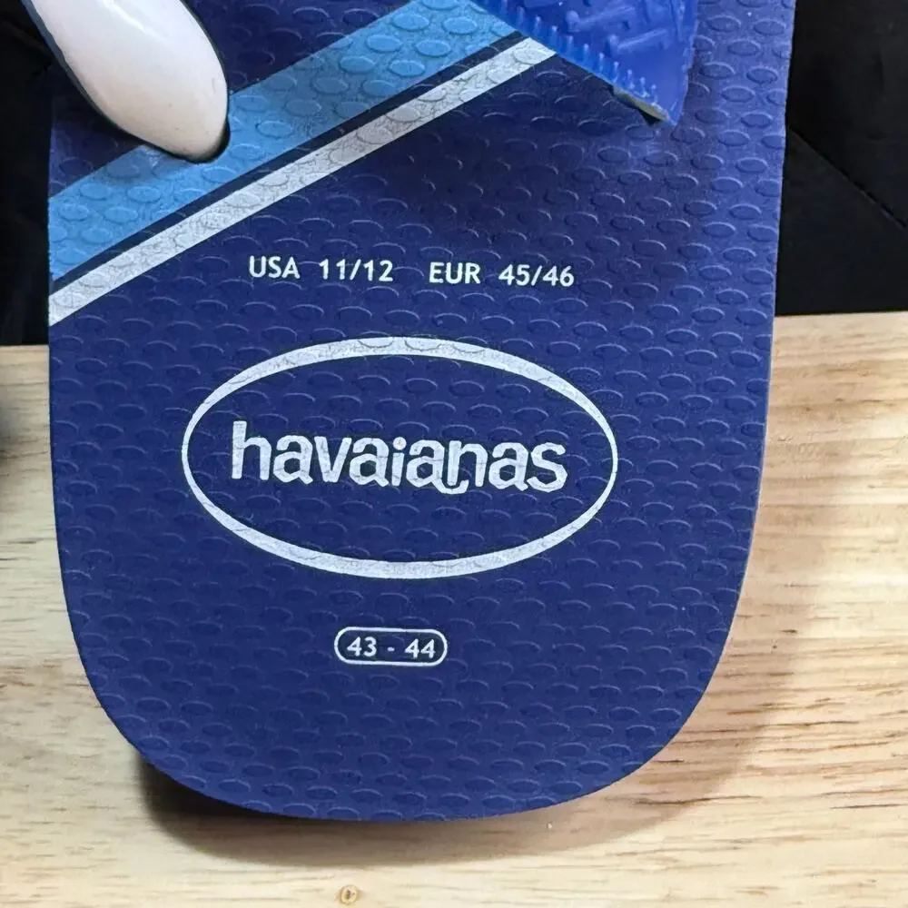 Men's Kansas City Royals Havaianas Top Sandals Size 11/12